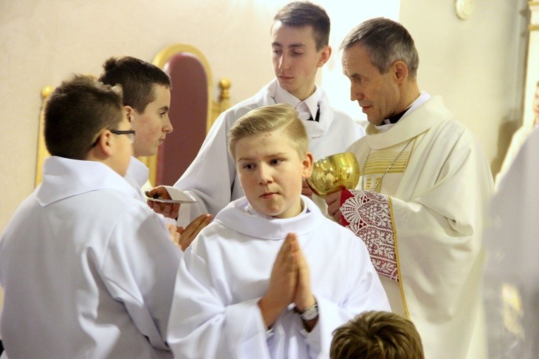 Błogosławieństwo lektorów w Tymbarku