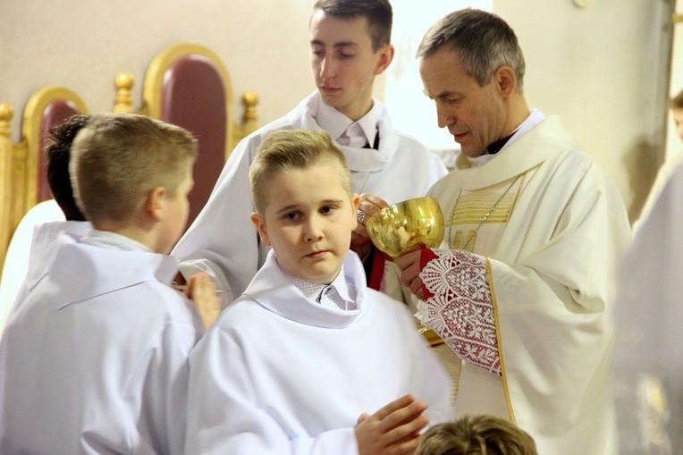 Błogosławieństwo lektorów w Tymbarku