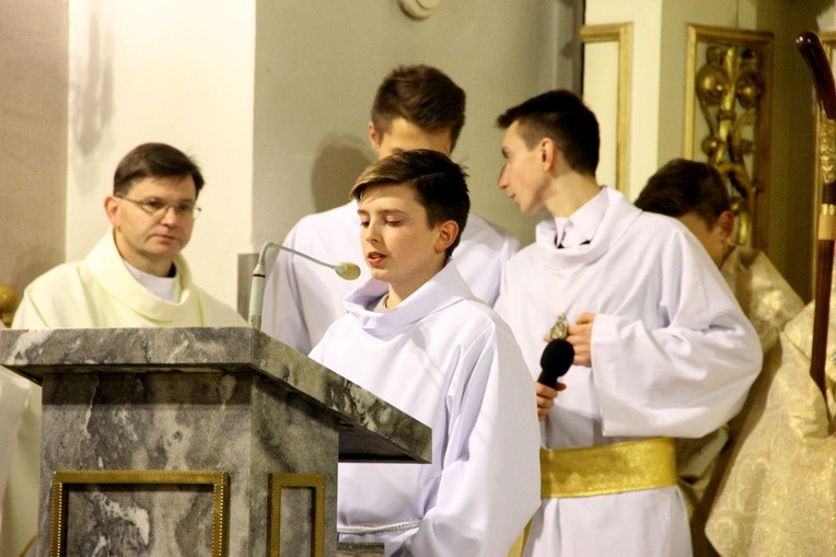 Błogosławieństwo lektorów w Tymbarku