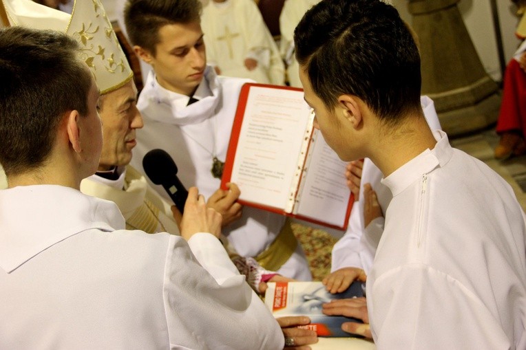 Błogosławieństwo lektorów w Tymbarku