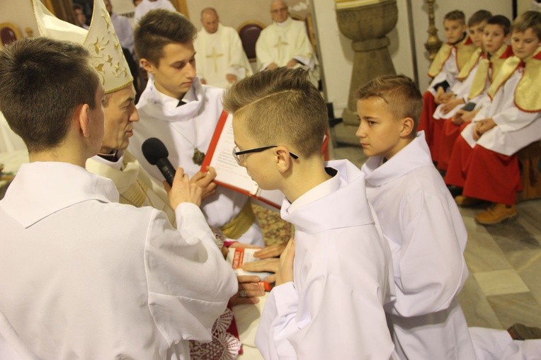 Błogosławieństwo lektorów w Tymbarku