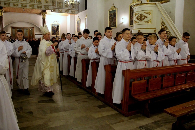 Błogosławieństwo lektorów w Tymbarku