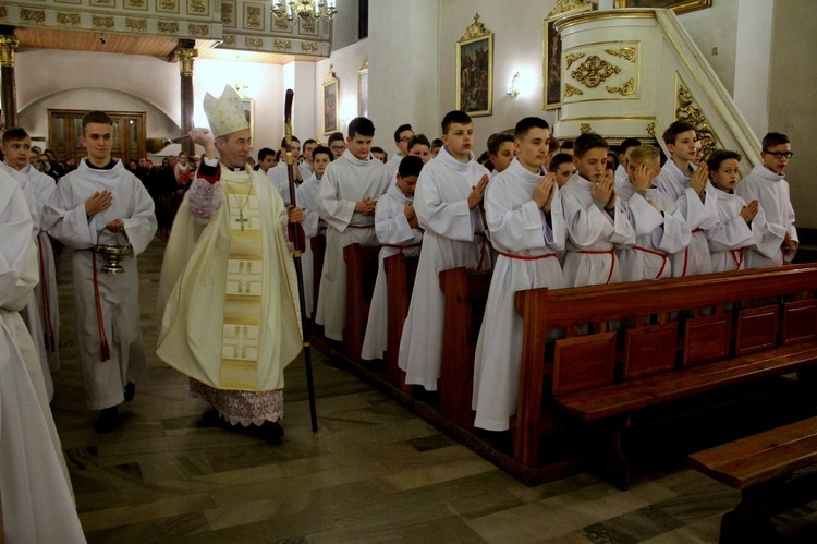 Błogosławieństwo lektorów w Tymbarku