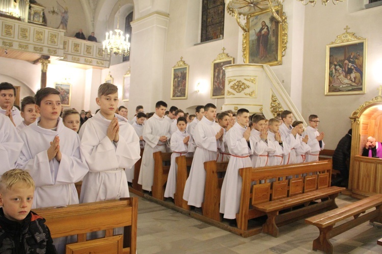 Błogosławieństwo lektorów w Tymbarku