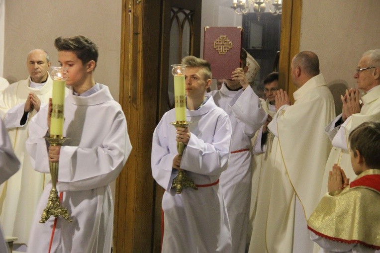 Błogosławieństwo lektorów w Tymbarku