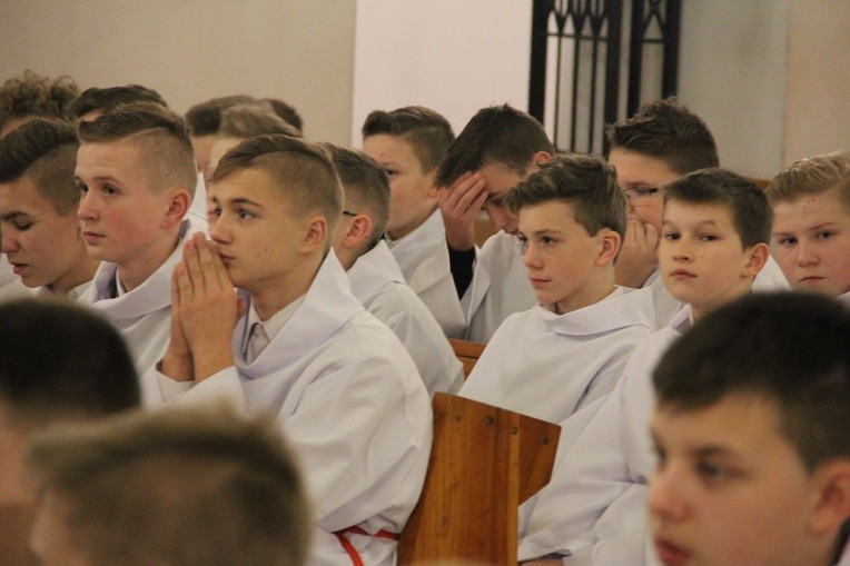 Błogosławieństwo lektorów w Tymbarku