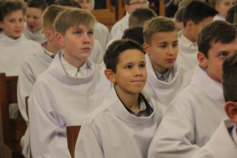 Błogosławieństwo lektorów w Tymbarku