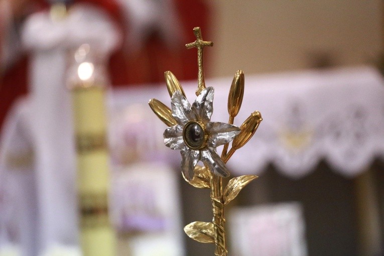 Relikwie bł. Karoliny w Ciężkowicach