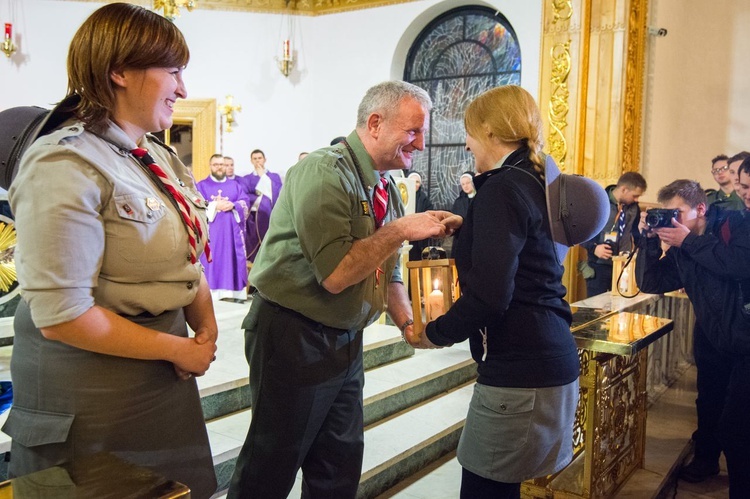 Przekazanie Światełka Betlejemskiego 