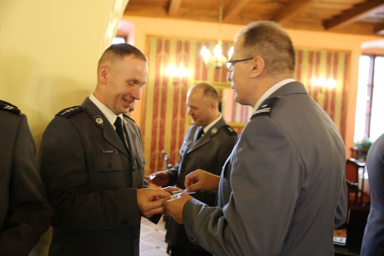 Przedświąteczne spotkanie policjantów