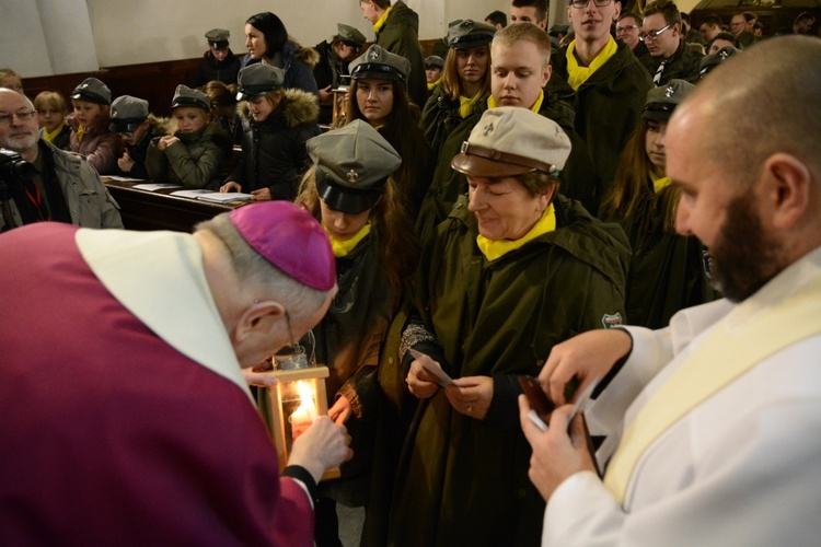 Światełko Betlejemskie w Opolu