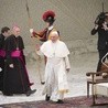 Franciszek podczas dzisiejszej audiencji w auli Pawła VI