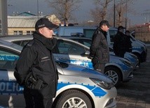 Poświęcenie pojazdów i opłatek gdańskich policjantów