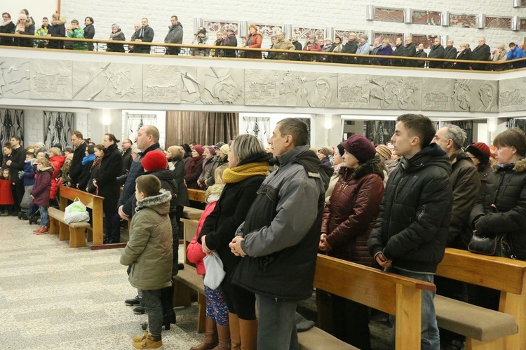 Poświęcenie odnowionego kościoła w Świdniku