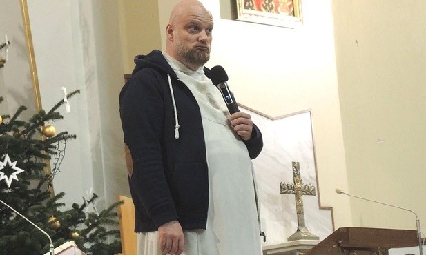 O. Adam Szustak w andrychowskiej parafii św. Stanisława