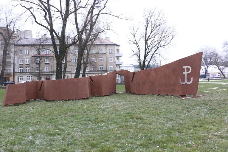 Makieta pomnika Armii Krajowej w Krakowie