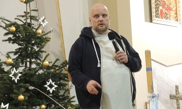 O. Adam Szustak OP w Andrychowie