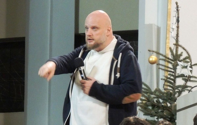 O. Adam Szustak OP w Andrychowie - dzień 2