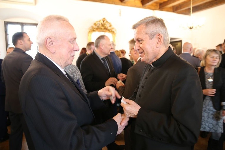 Sandomierzanie przełamali się opłatekiem