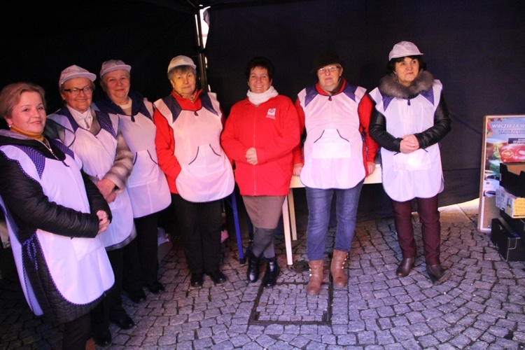 Wigilia na oleśnickim rynku