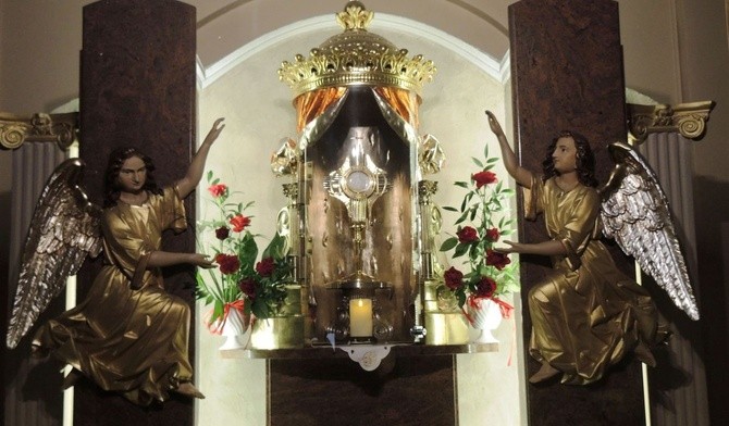 Kaplica adoracji Najświętszego Sakramentu w andrychowskim kościele
