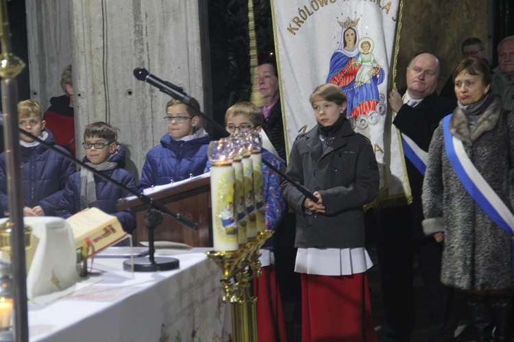 Pasterka na os. Wrębowa w Rybniku