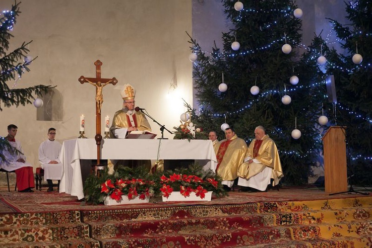 Pasterka w kościele Trójcy Świętej