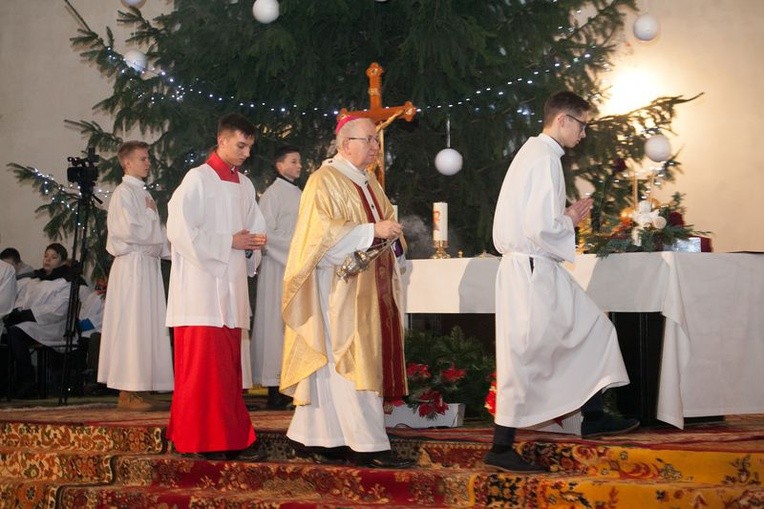 Pasterka w kościele Trójcy Świętej