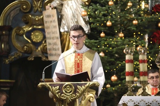 Pasterka w konkatedrze w Żywcu - 2017