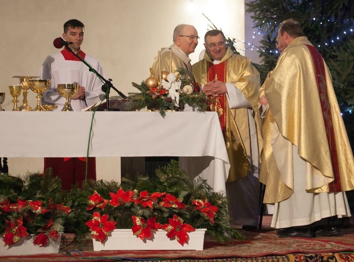 Pasterka w kościele Trójcy Świętej