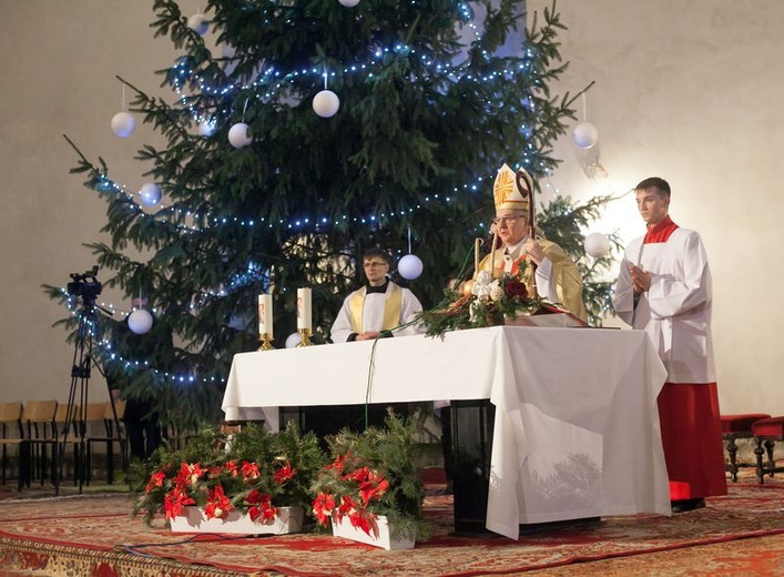 Pasterka w kościele Trójcy Świętej