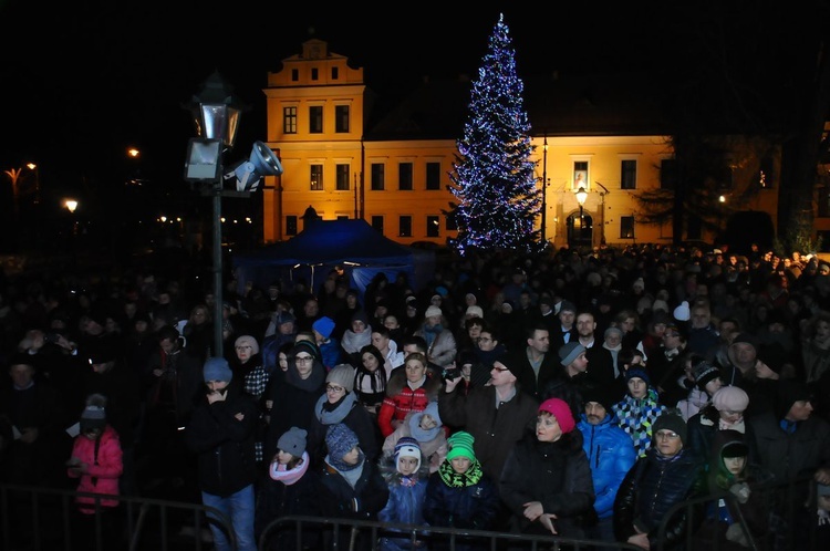 Żywa szopka u franciszkanów 2017