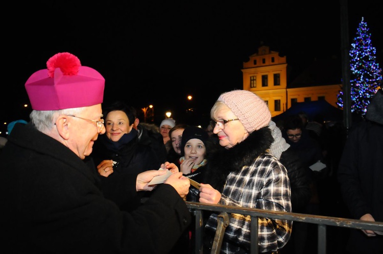 Żywa szopka u franciszkanów 2017