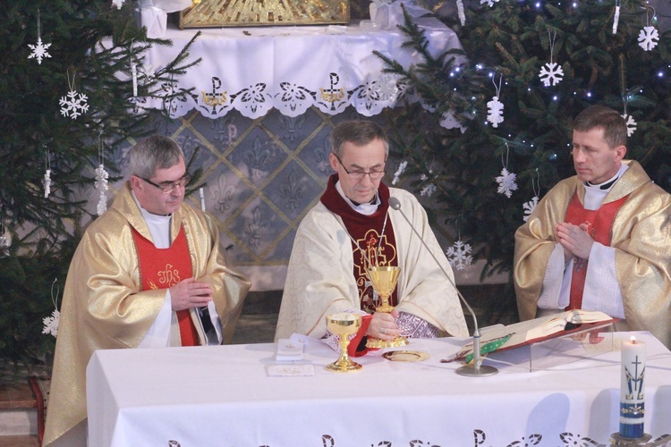 Poświęcenie kościoła w Glinach Małych