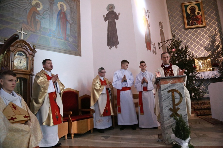 Poświęcenie kościoła w Glinach Małych