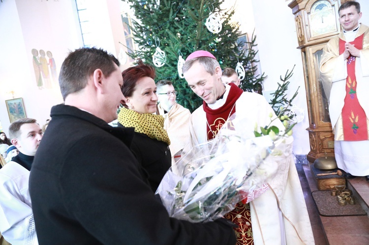 Poświęcenie kościoła w Glinach Małych