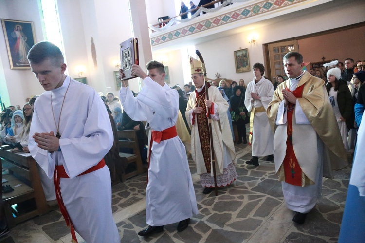 Poświęcenie kościoła w Glinach Małych