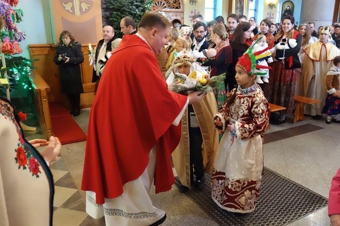 Kolędnicy misyjni w Poroninie 