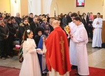 Kolędnicy misyjni w Mościcach