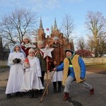 Kolędnicy misyjni z parafii w Złakowie
