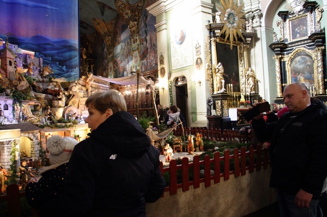 Szopka w bazylice Matki Bożej Anielskiej w Kalwarii Zebrzydowskiej