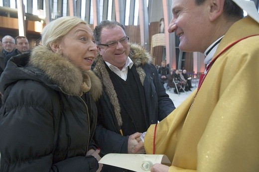 Jubileusze małżeńskie w Świątyni Opatrzności Bożej