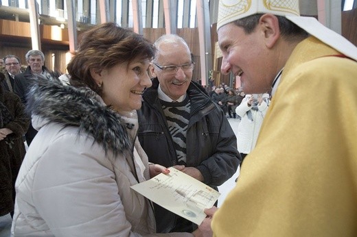 Jubileusze małżeńskie w Świątyni Opatrzności Bożej