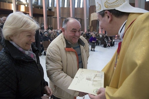 Jubileusze małżeńskie w Świątyni Opatrzności Bożej