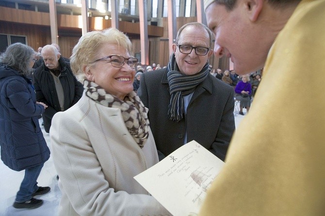 Jubileusze małżeńskie w Świątyni Opatrzności Bożej