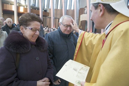 Jubileusze małżeńskie w Świątyni Opatrzności Bożej