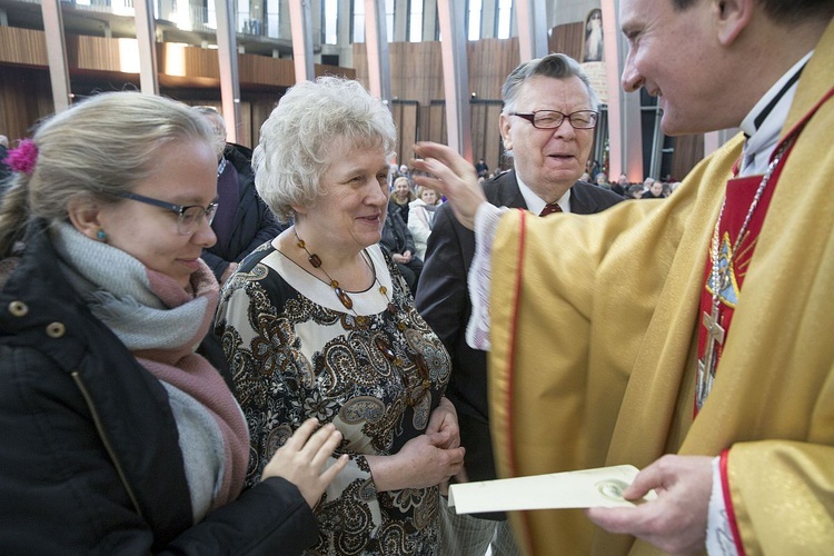 Jubileusze małżeńskie w Świątyni Opatrzności Bożej