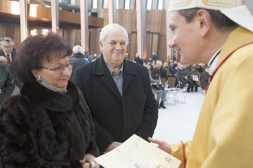 Jubileusze małżeńskie w Świątyni Opatrzności Bożej