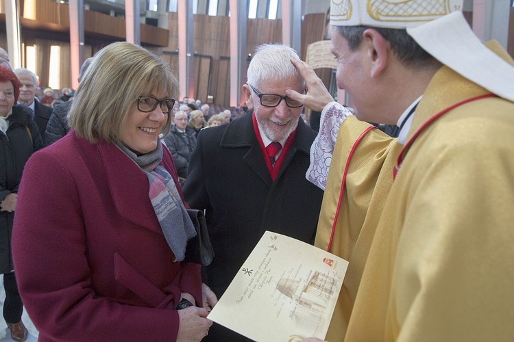 Jubileusze małżeńskie w Świątyni Opatrzności Bożej