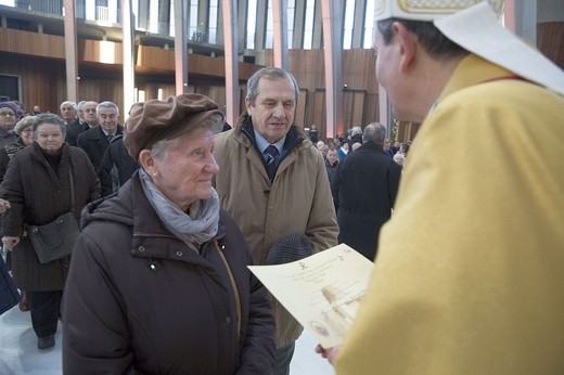 Jubileusze małżeńskie w Świątyni Opatrzności Bożej